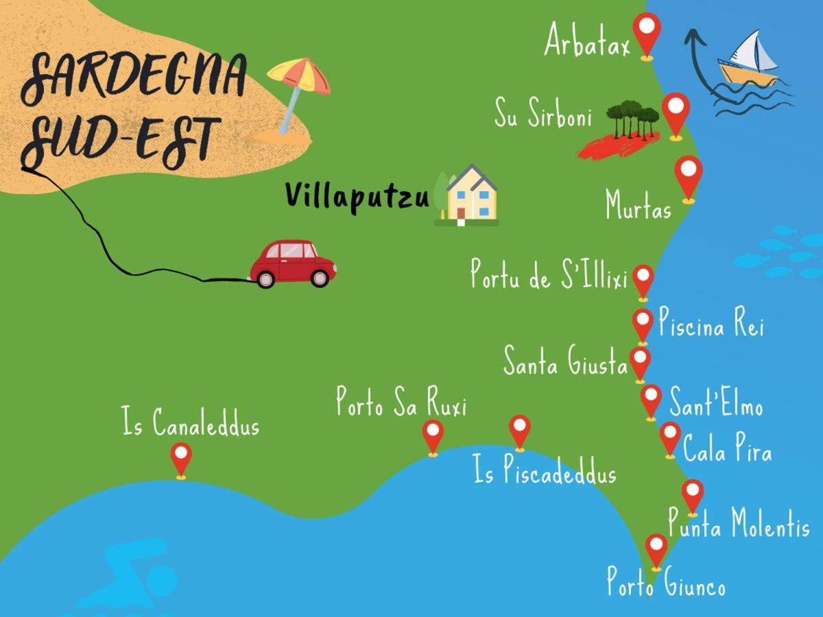 Almanegra Βίλα Villasimius Εξωτερικό φωτογραφία